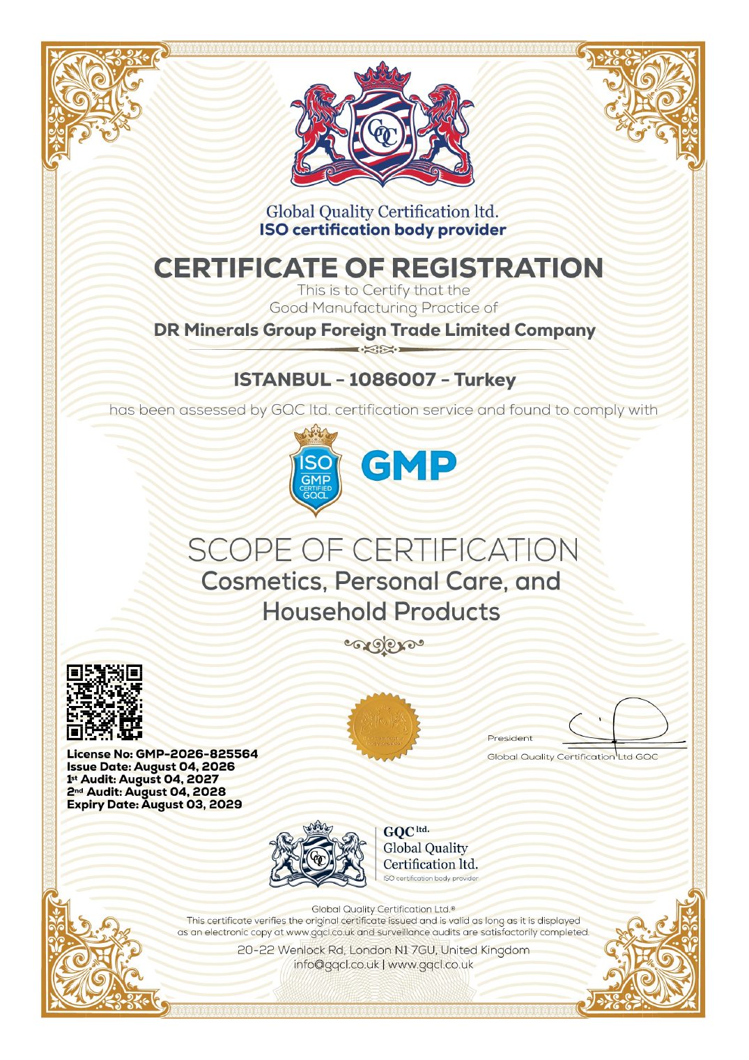 GMP — GMP-2026-825564