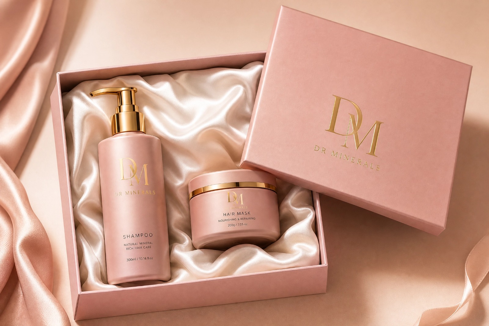 DR. MINERALS hair care set